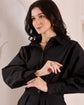 The CEO Shirt Dress | Black