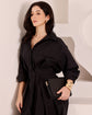 The CEO Shirt Dress | Black