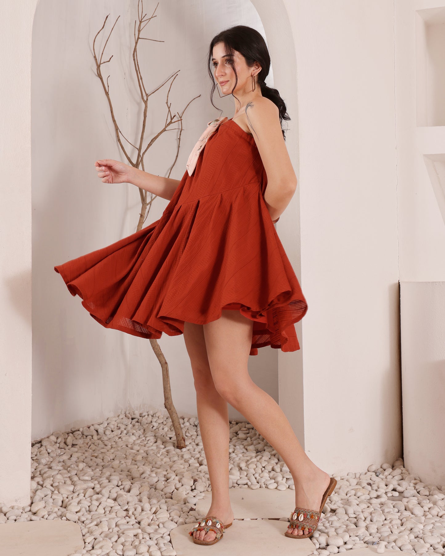 The Sienna Scarf Dress