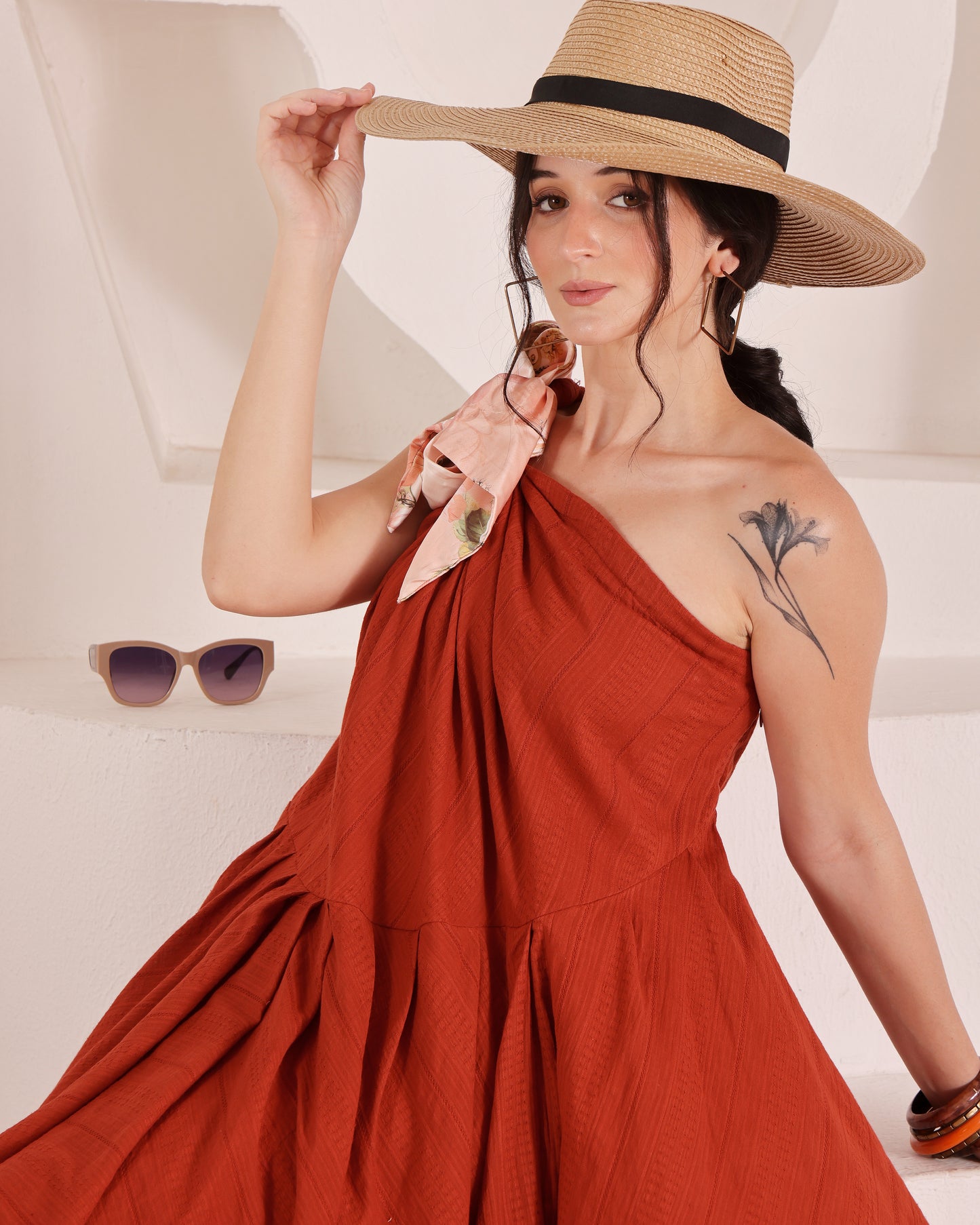 The Sienna Scarf Dress