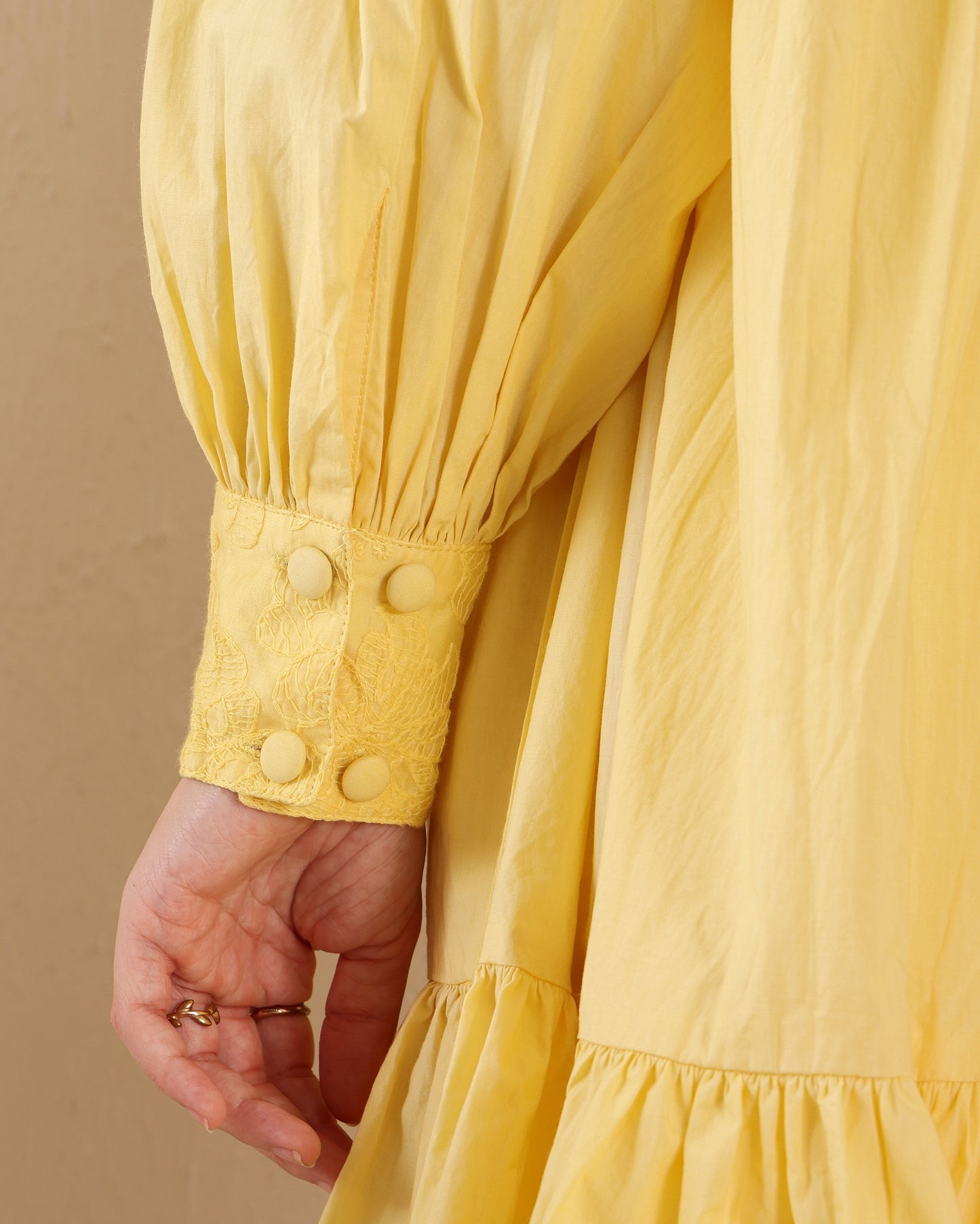 The Daisy Tier Dress | Yellow